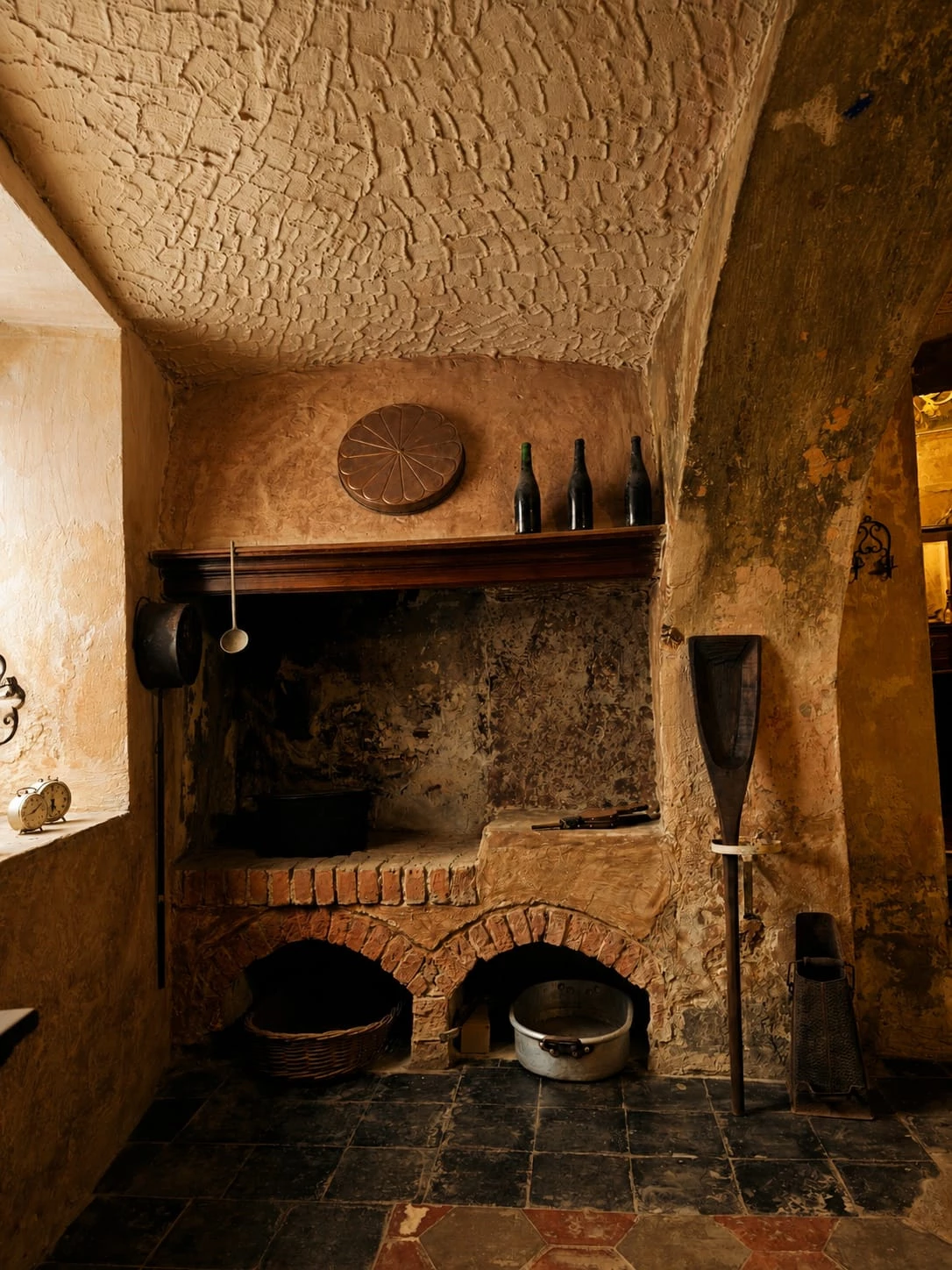 Il Palais Villar Focchiardo - Cucina piano terra - Il camino