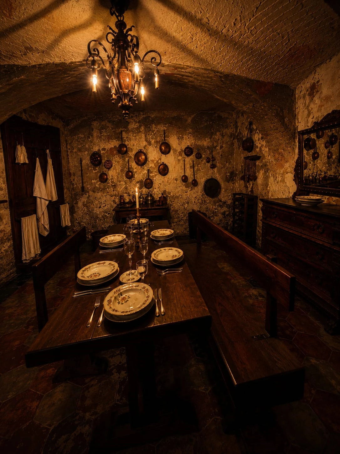 Il Palais Villar Focchiardo - Cucina piano terra - Vista