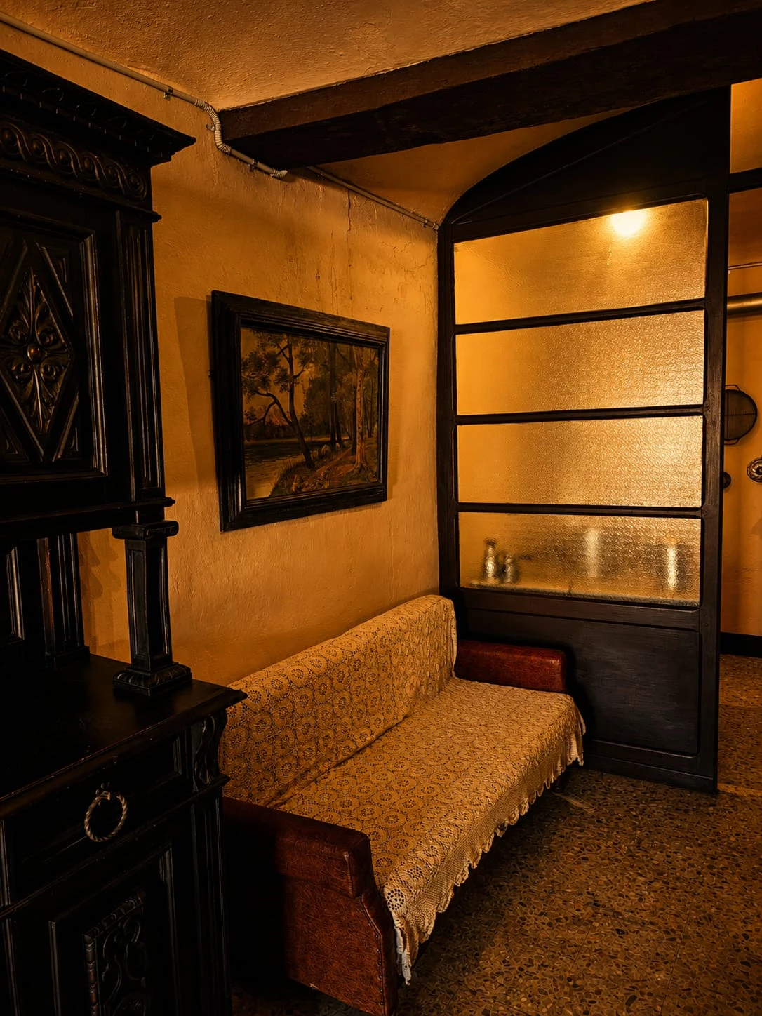 Il Palais Villar Focchiardo - Sala da pranzo 2° piano - Il divano